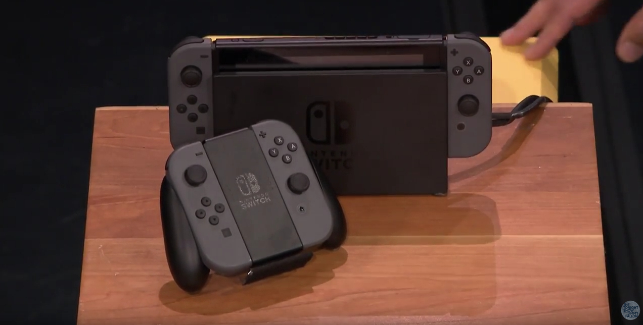 First live look at the new Nintendo Switch