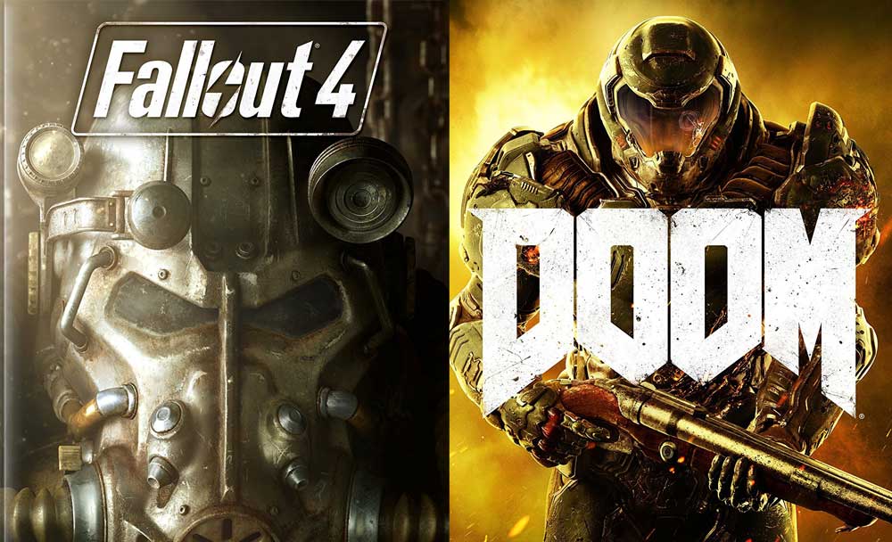 Surprise $15 deal on Doom and Fallout 4 thanks to winter sales