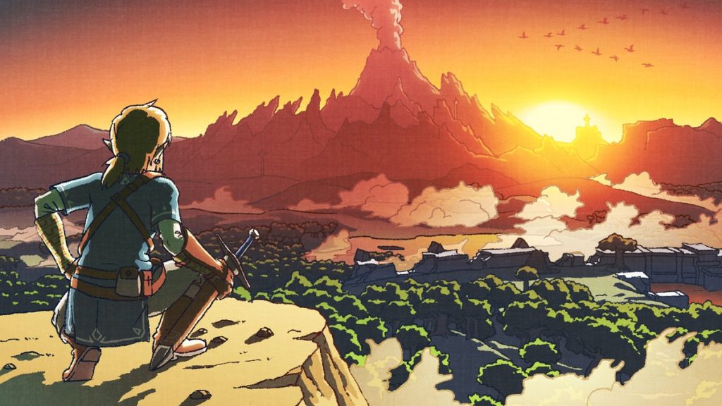 Man, Breath of the Wild's Link sure cleans up good after 21 years