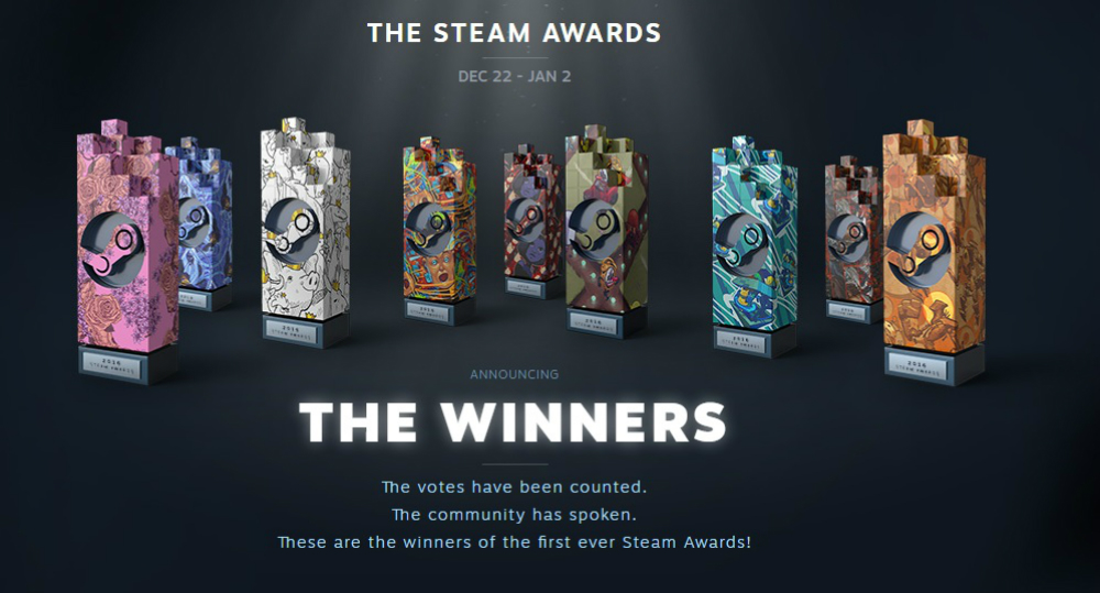 The winners for the first ever Steam awards are...interesting