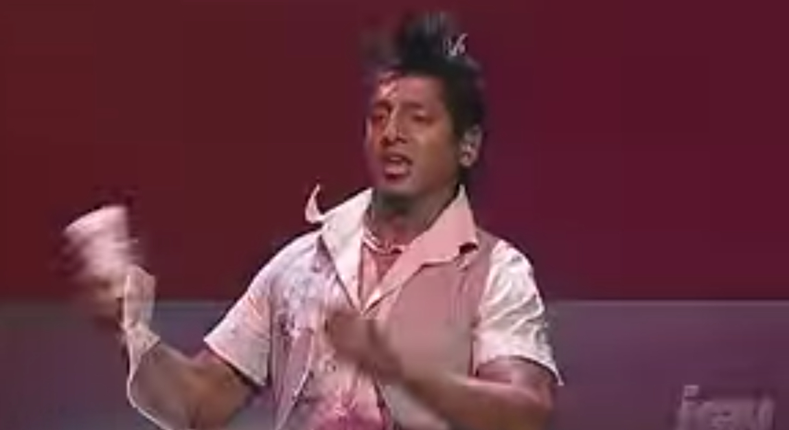 The sad, manic face of Wii Music is performing at the Trump inauguration