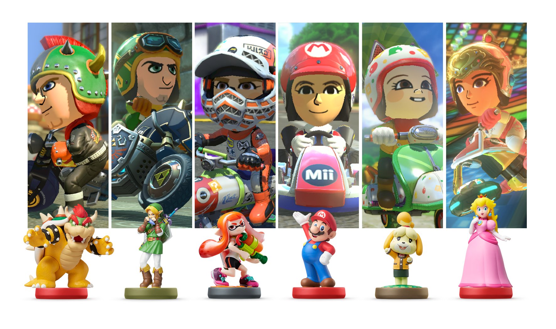 Mario Kart 8 Deluxe amiibo compatibility details confirmed