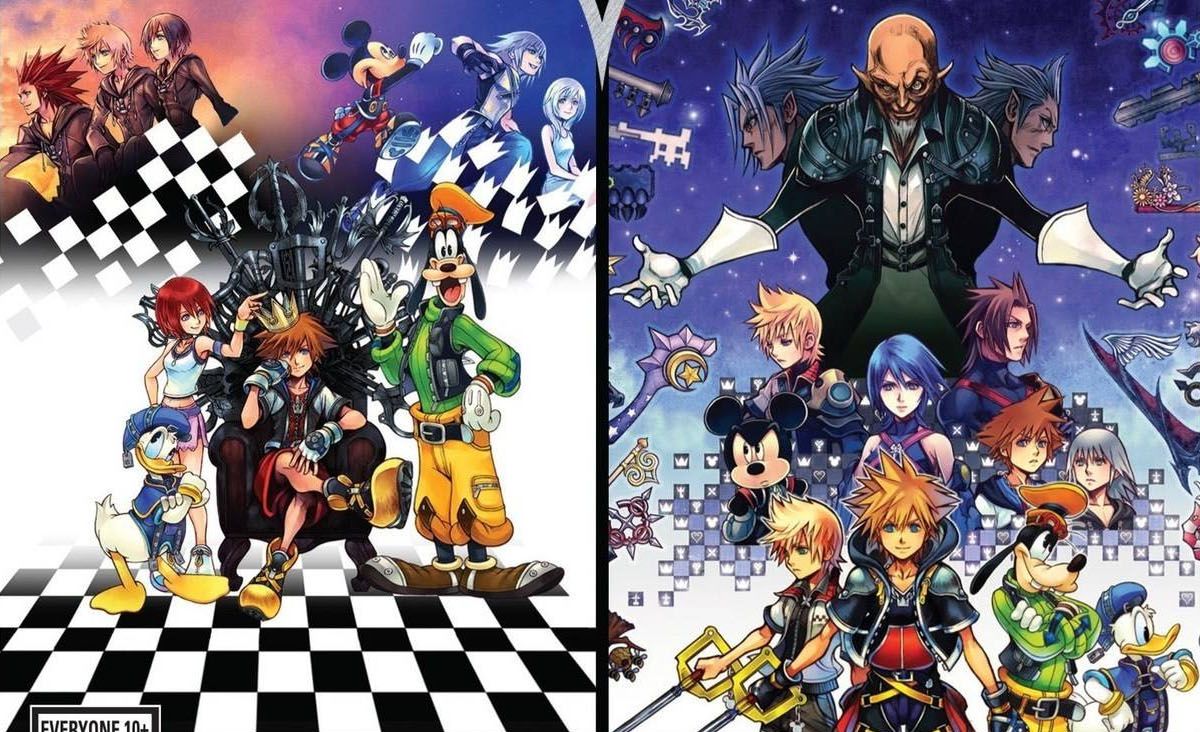 Did Square goof Kingdom Hearts HD 1.5+2.5 Remix's box art?