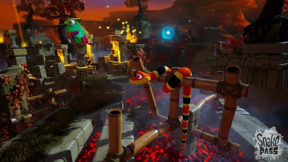 Slithering 3D platformer Snake Pass is hitting Nintendo Switch