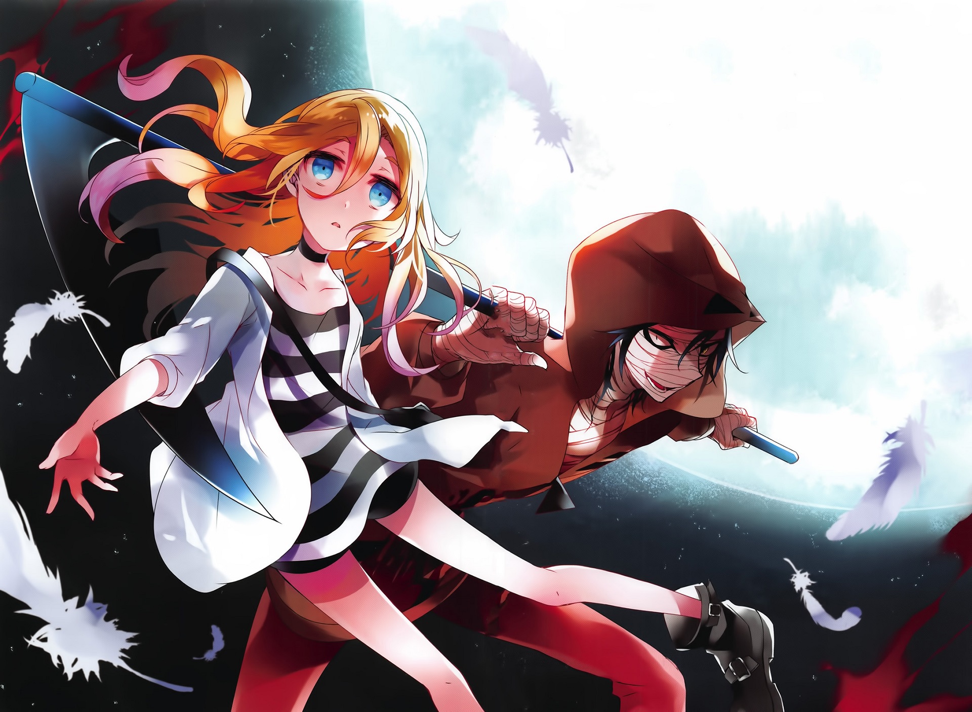 We've got limited edition Angels of Death swag, and we want to give it away to you