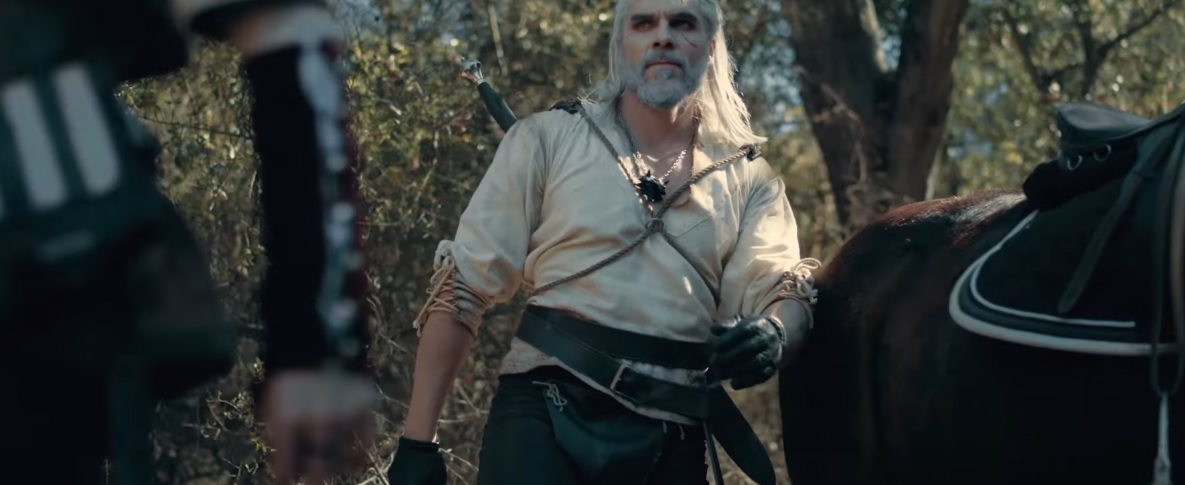 The official Geralt cosplayer lent his talents to this Witcher short film