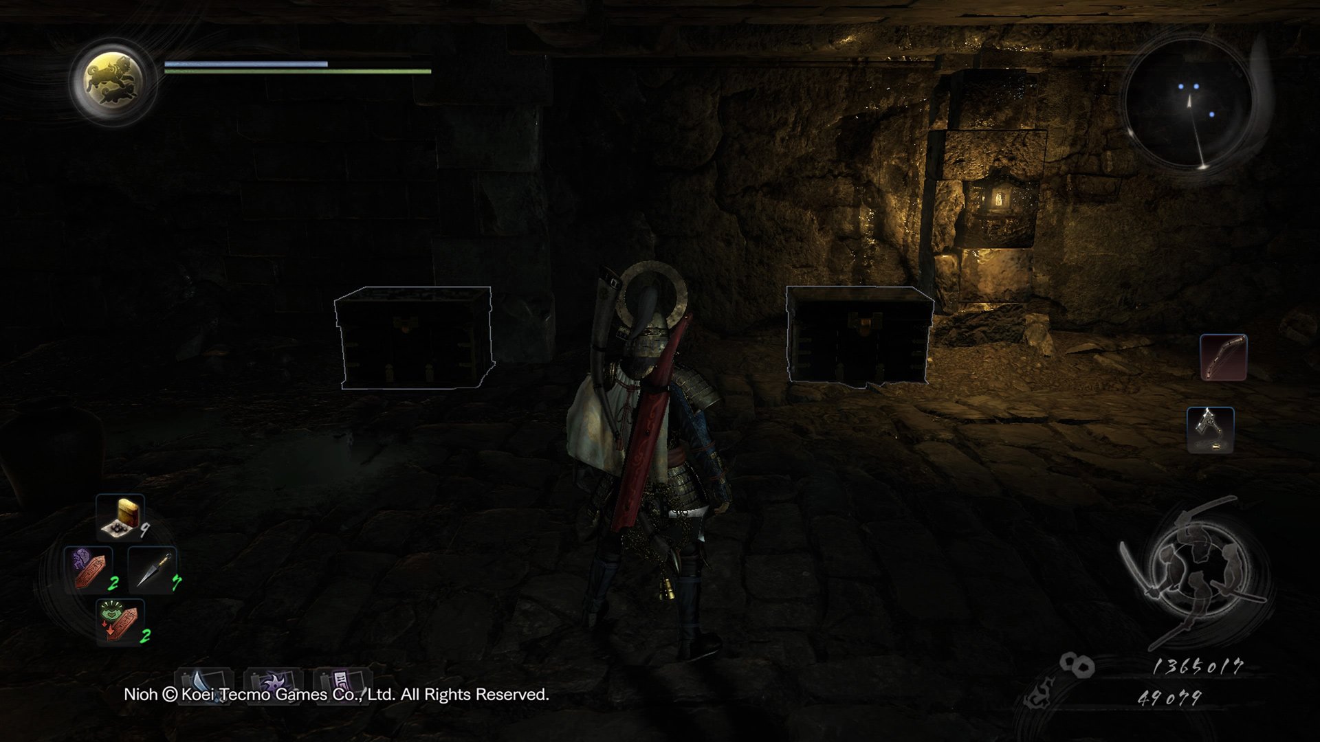 How to identify and deal with Nioh's mimic chests