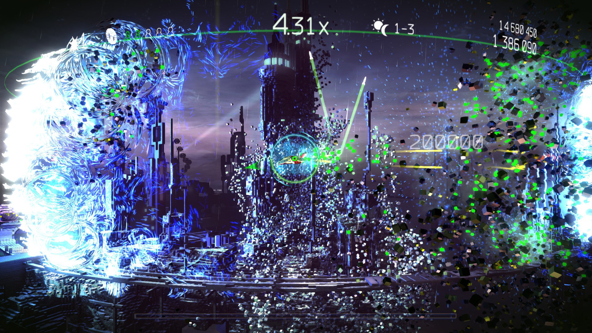 Resogun lands 4K and HDR support