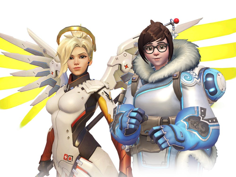 Overwatch's Mei and Mercy will also become Nendoroids