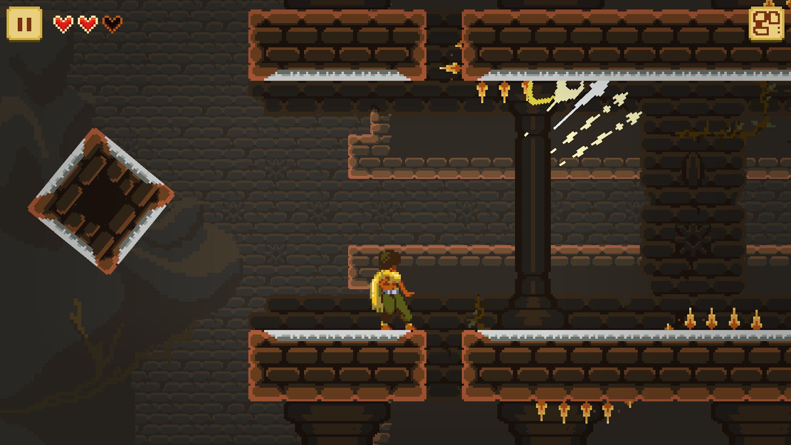 Metroidvania-like Dandara is right at home on the Switch