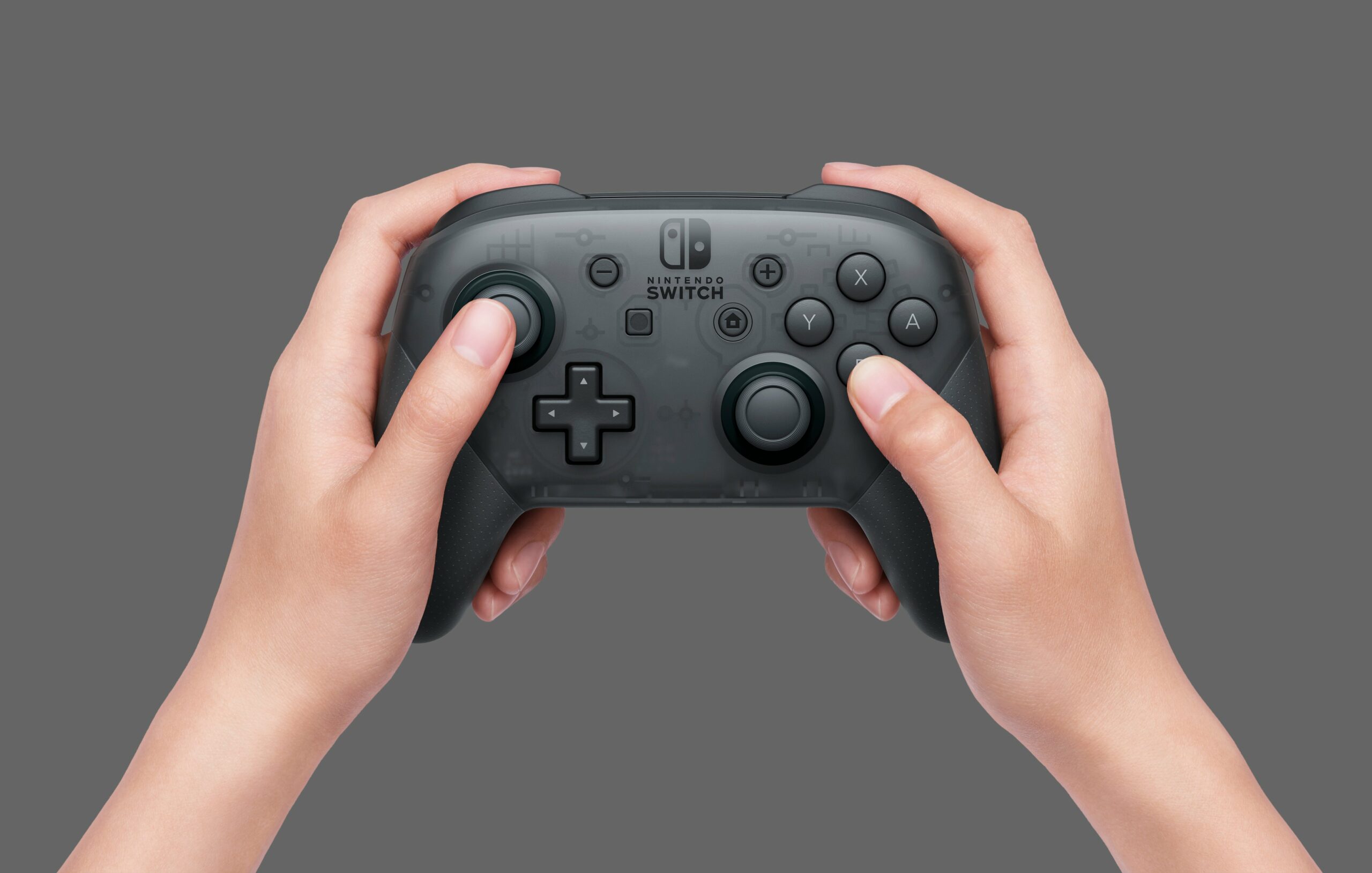 There's a cute little hidden message on the Nintendo Switch Pro Controller