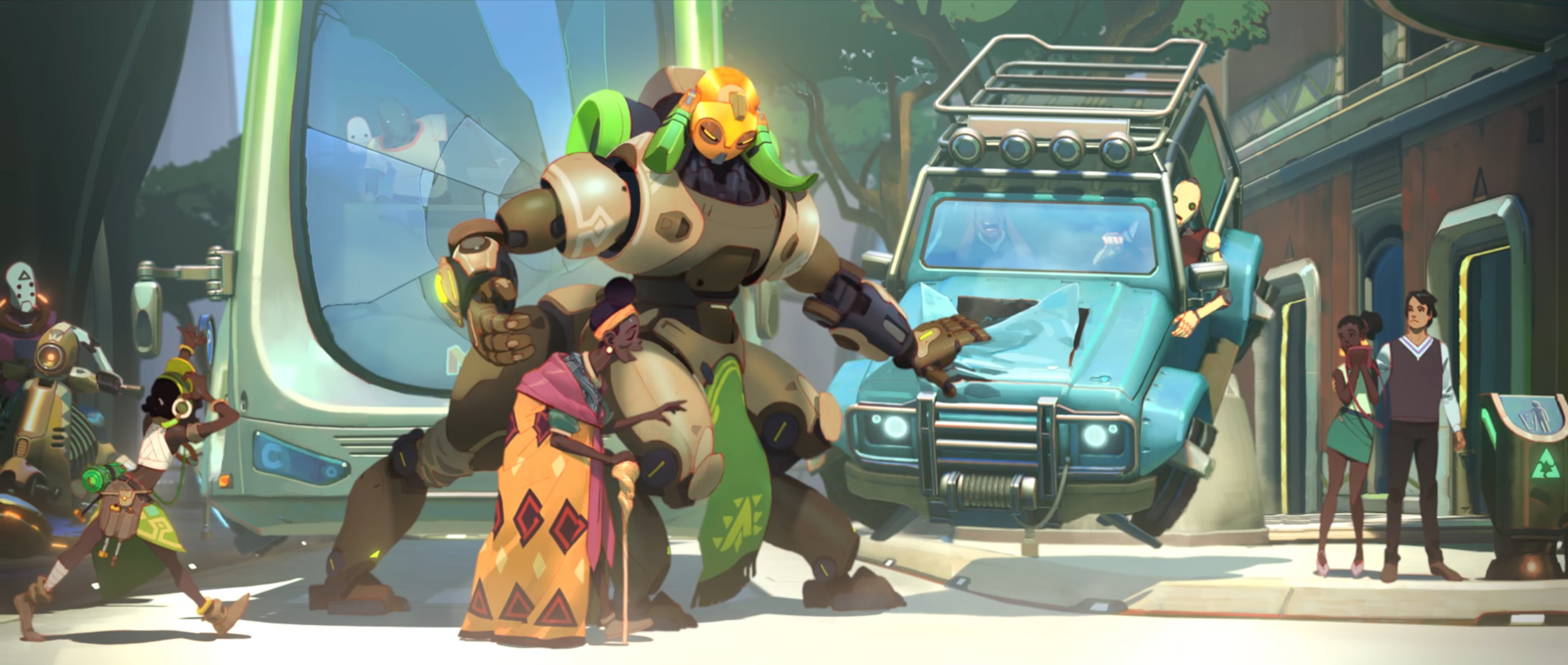 Overwatch's Orisa will take 'slightly longer' to hit consoles than prior heroes
