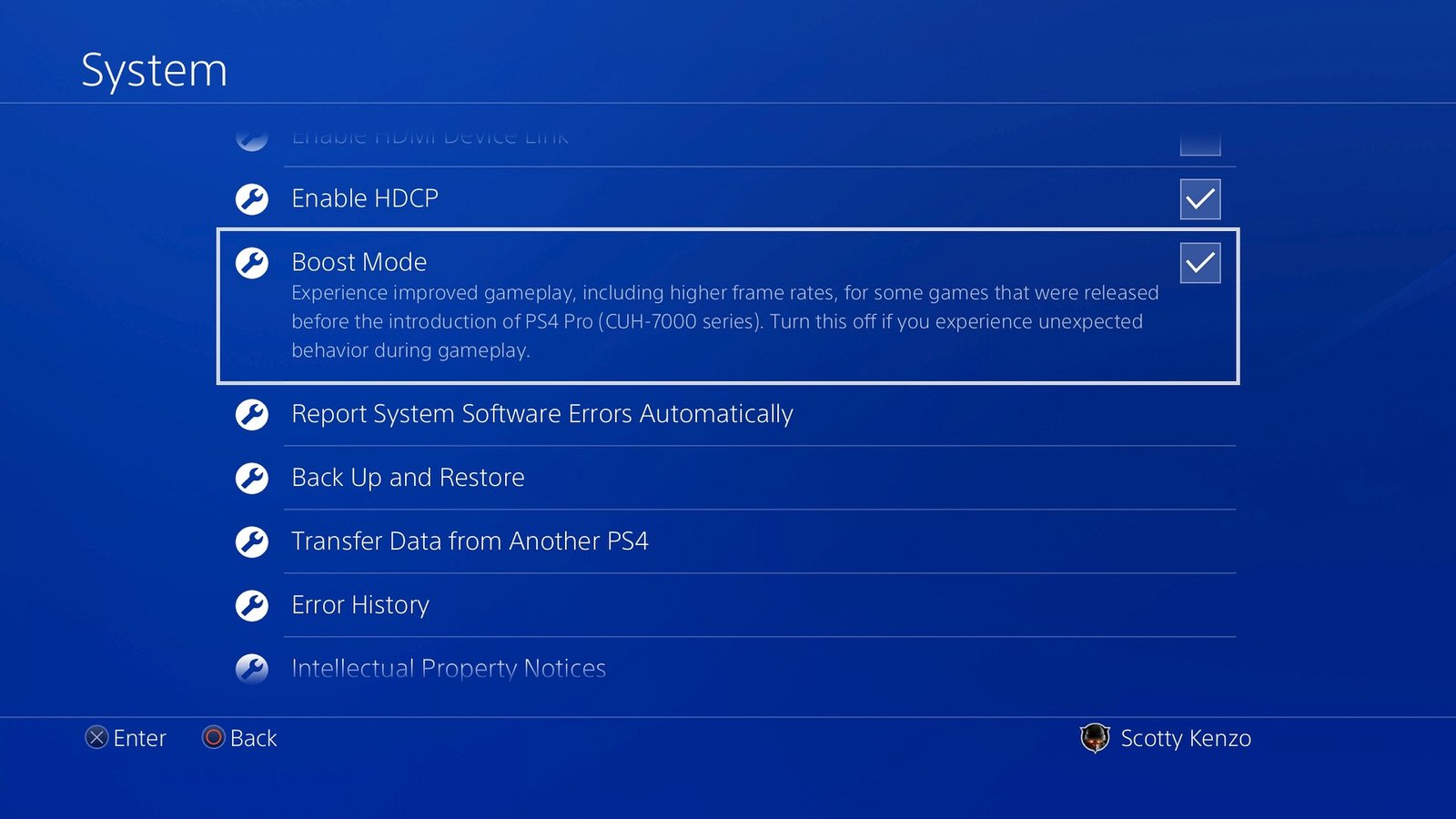 External hard drive support/Pro Boost Mode arrive on the PS4 tomorrow