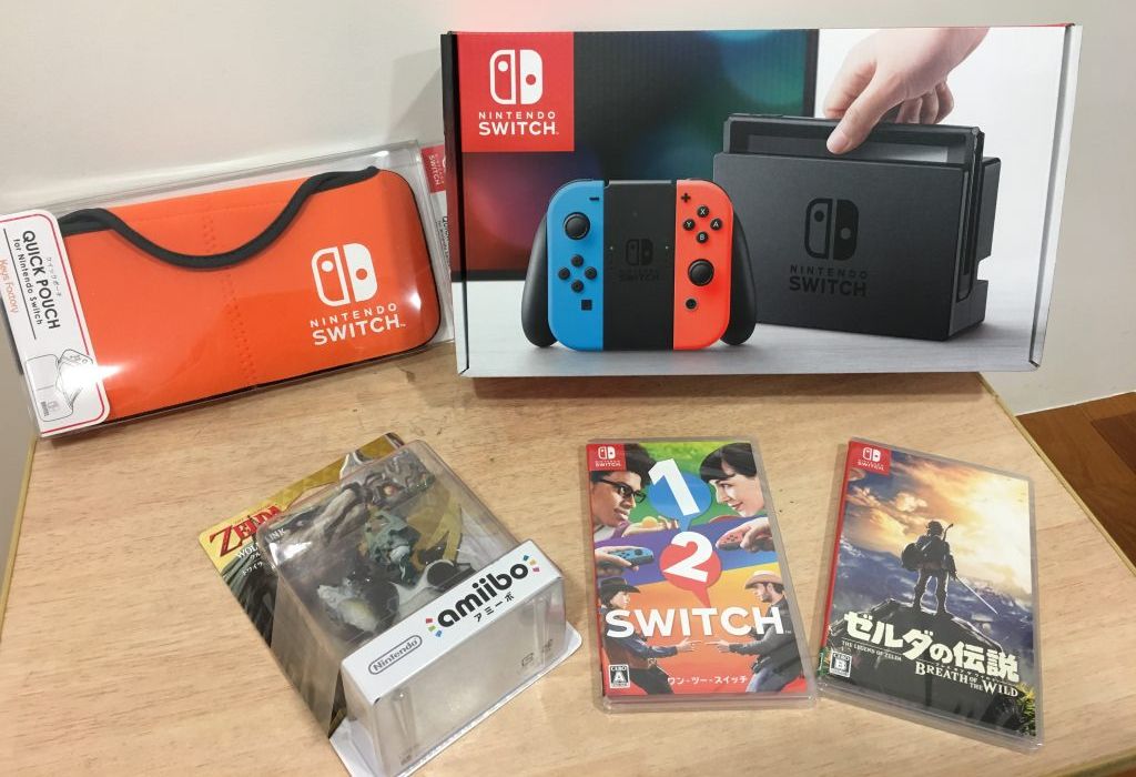 Nintendo Switch and Zelda storm Japan