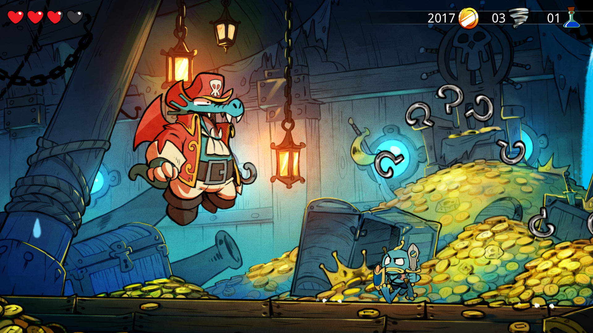 Set aside some time for Wonder Boy: The Dragon's Trap in April