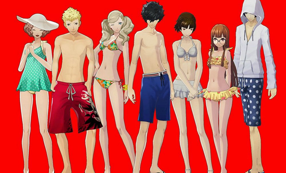 Persona 5's swimsuit DLC will be free, rest of add-ons scheduled