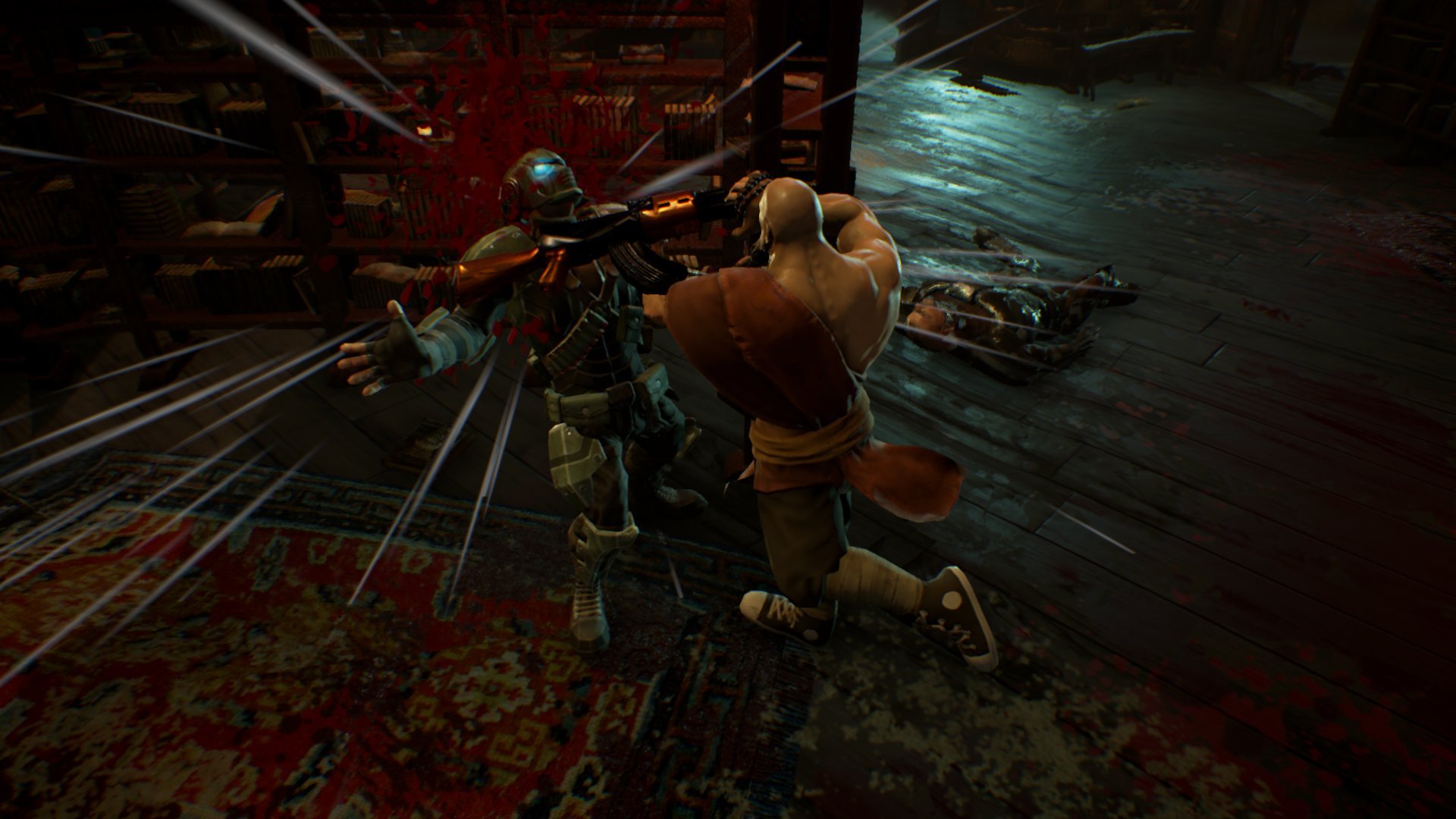 Redeemer is brutal, bloody, and old-school