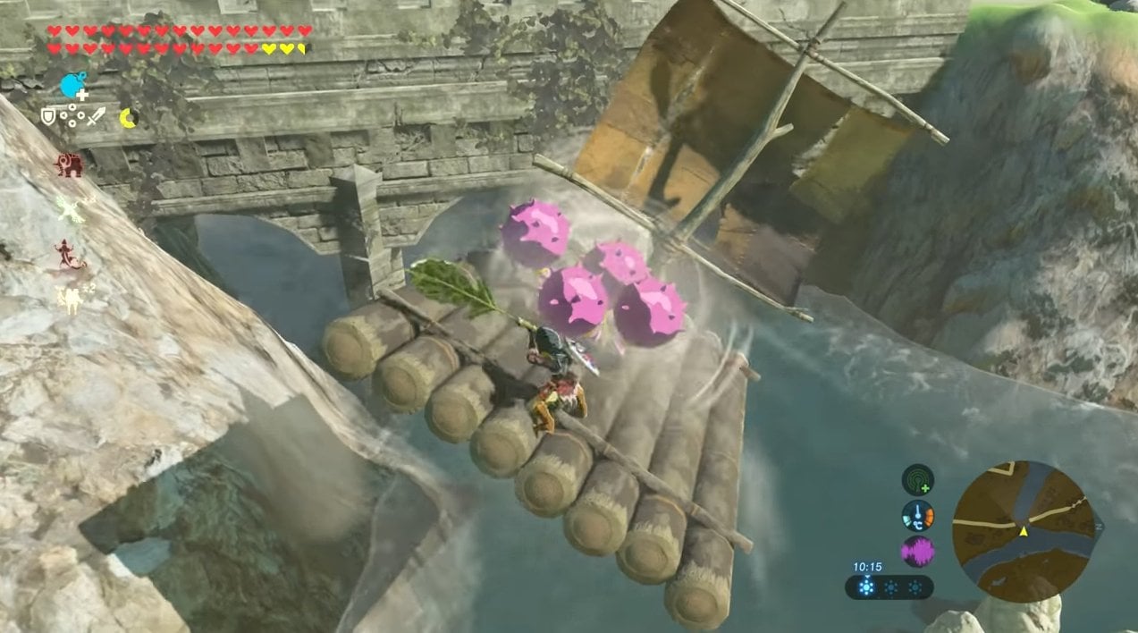 You can build an airship in Zelda: Breath of the Wild