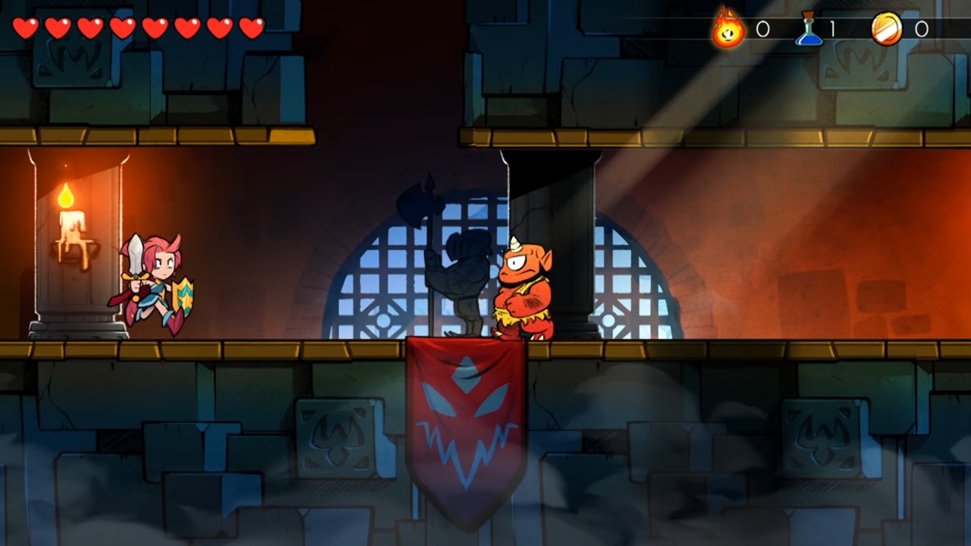 Wonder Boy: The Dragon's Trap lets you play as Wonder Girl