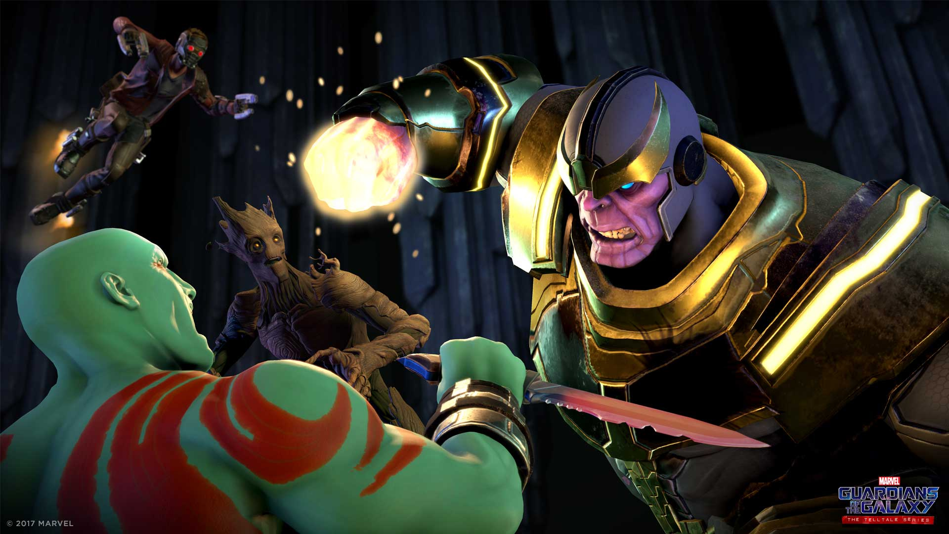 Telltale's Guardians of the Galaxy series begins next month