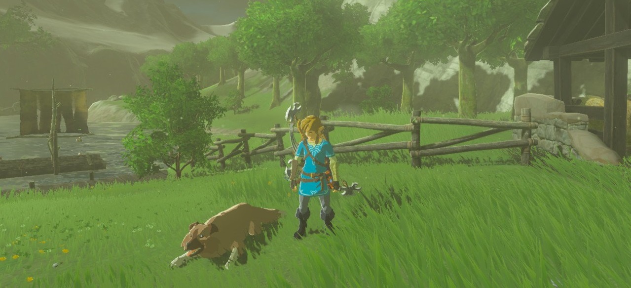 There aren't enough dogs in Zelda: Breath of the Wild