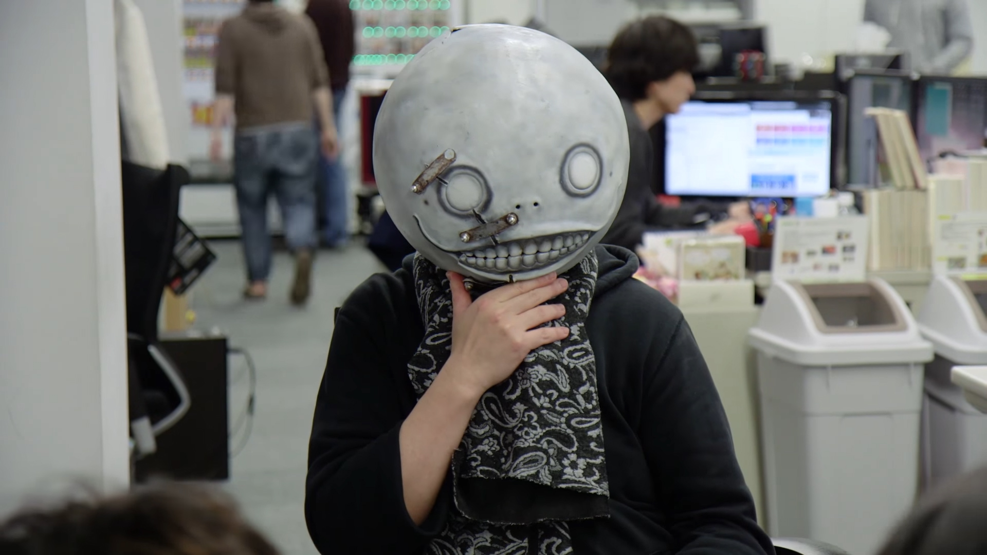toco toco hangs with NieR director Yoko Taro for the day