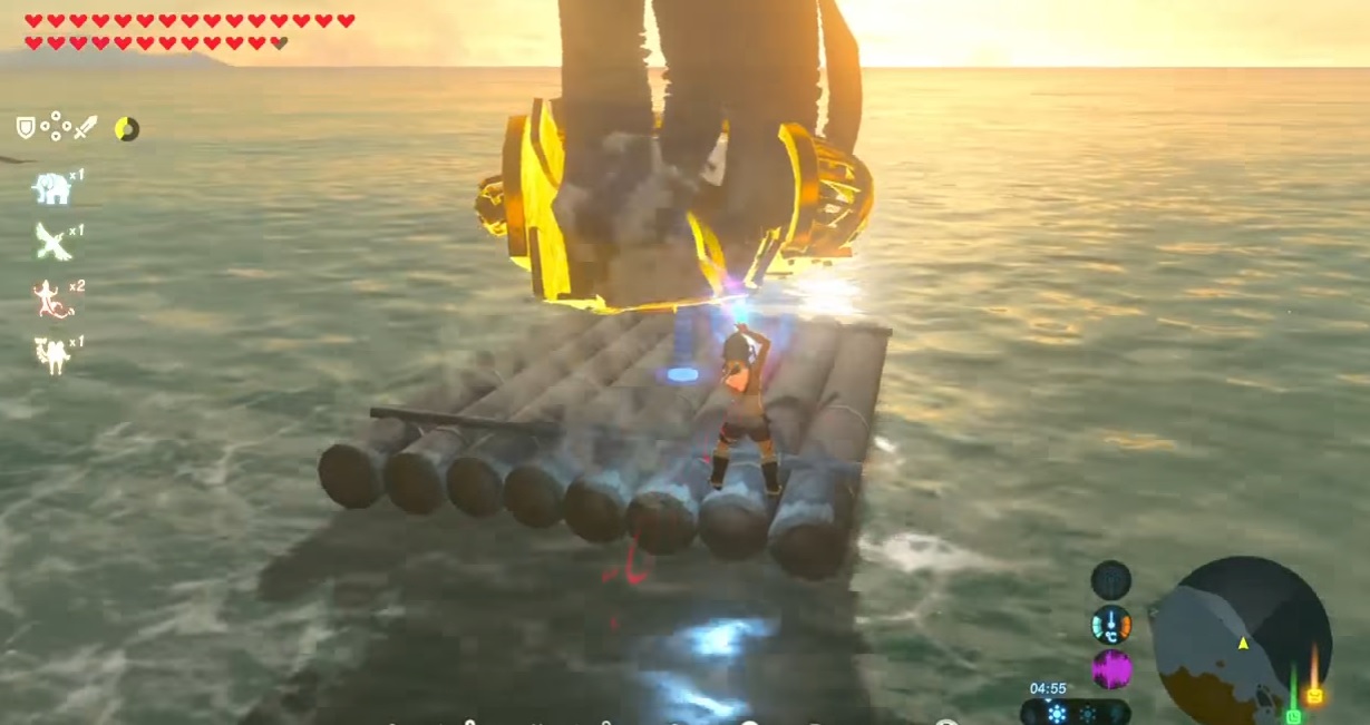 The next Zelda: Breath of the Wild discovery? Turbo surfing