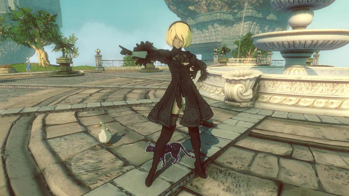 NieR: Automata's 2B outfit comes to Gravity Rush 2 next month