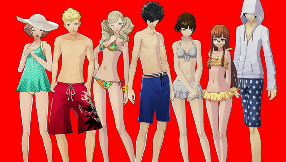 PSA: Persona 5's free swimsuit DLC is out now
