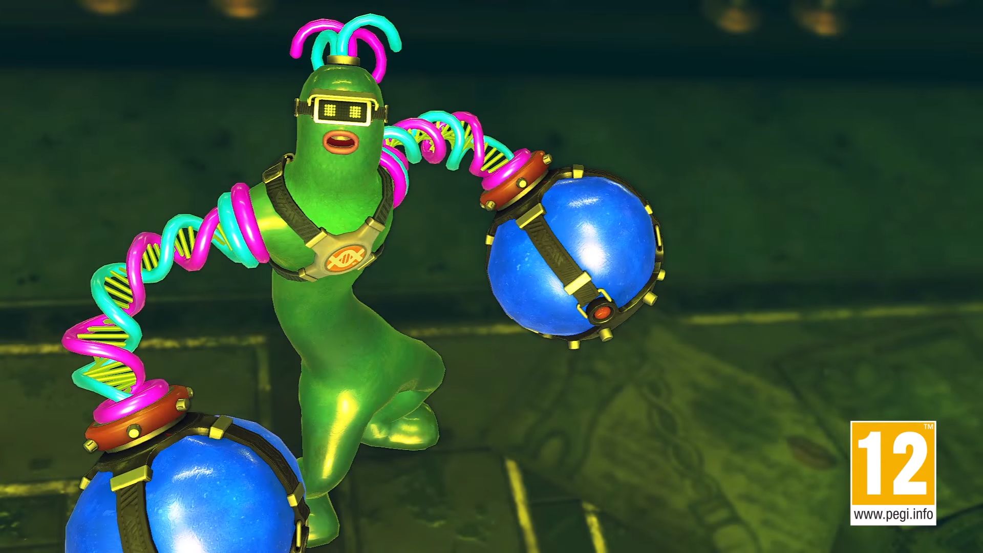 ARMS' new character is a slightly more anthropomorphic version of Flubber