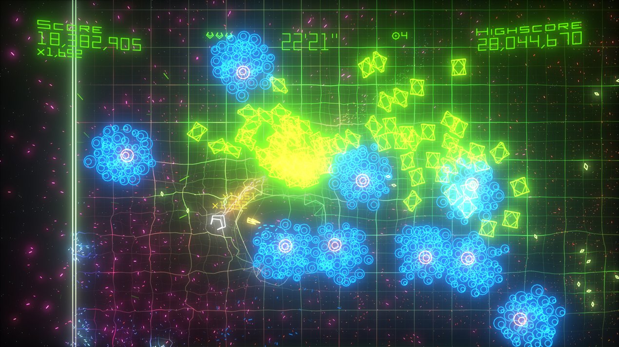 Smile! Geometry Wars 2 and 3 are backward compatible on Xbox One