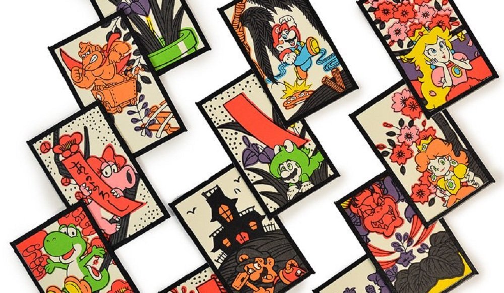 You can grab a pack of Mario Hanafuda cards at the Nintendo New York store