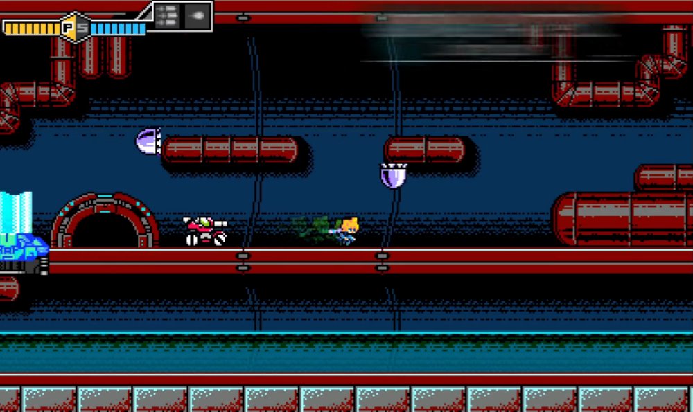 PSA: Grab the free Azure Striker Gunvolt DLC for Blaster Master Zero