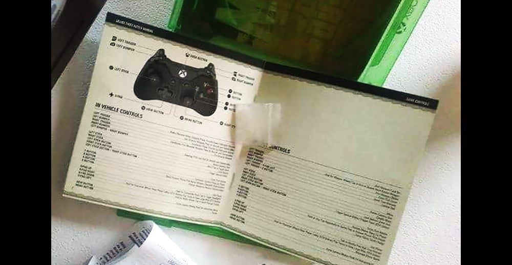 Kid finds bag of meth in used Grand Theft Auto V