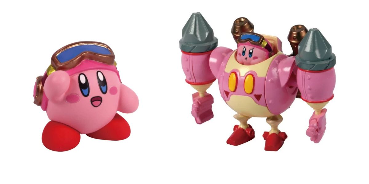 Kirby invades Japanese gachapon machines with awesome Planet Robobot toys