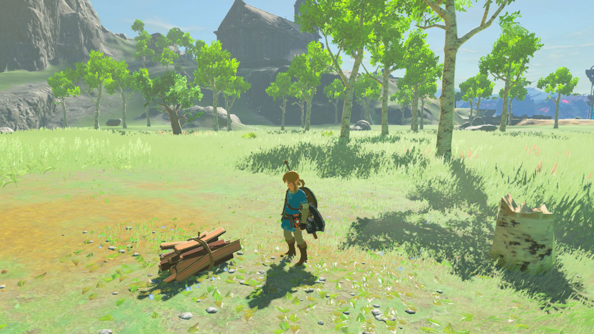 Tree jumping in Zelda: Breath of the Wild is my new jam