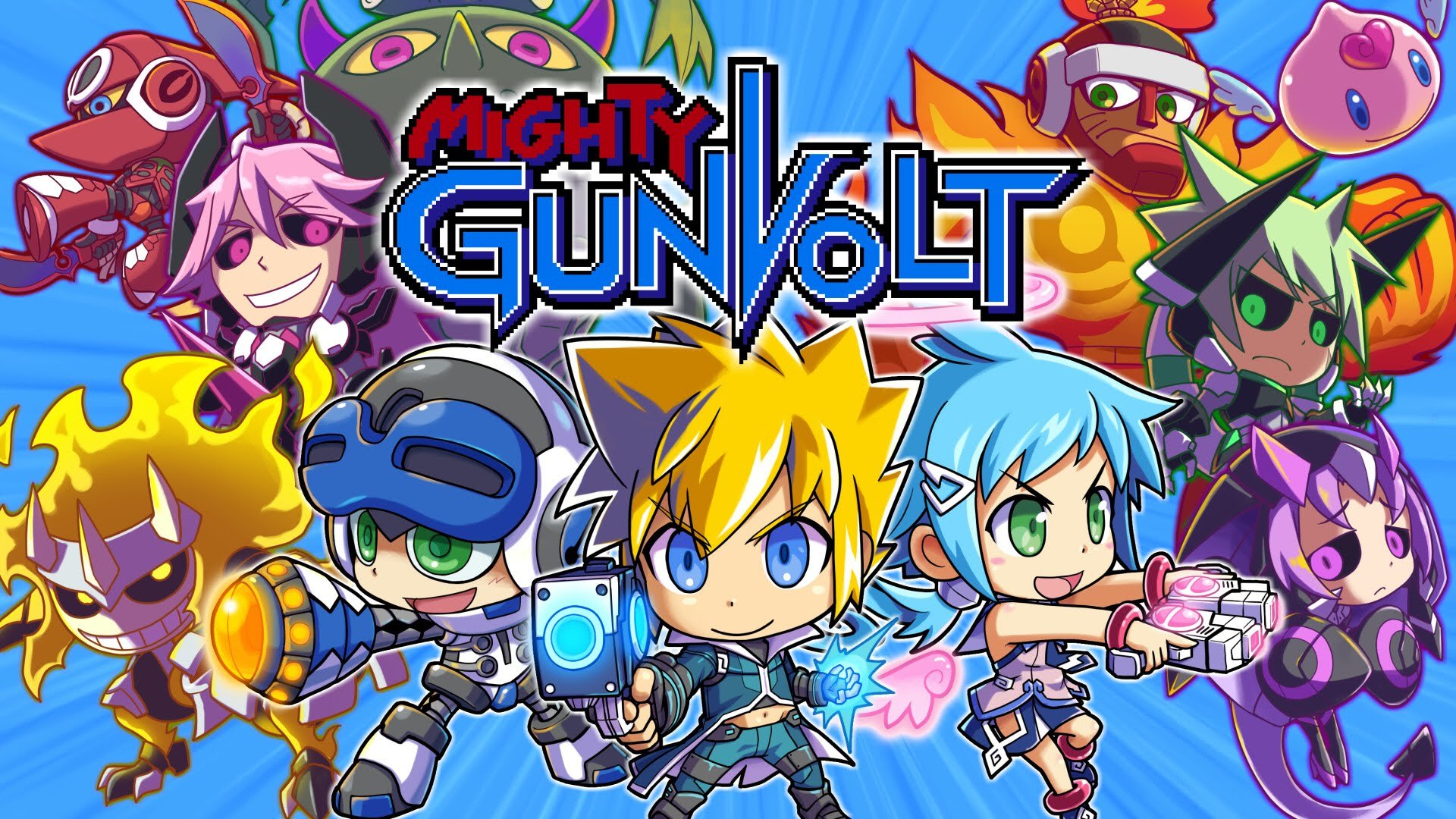 Mighty Gunvolt Burst announced for Switch and 3DS