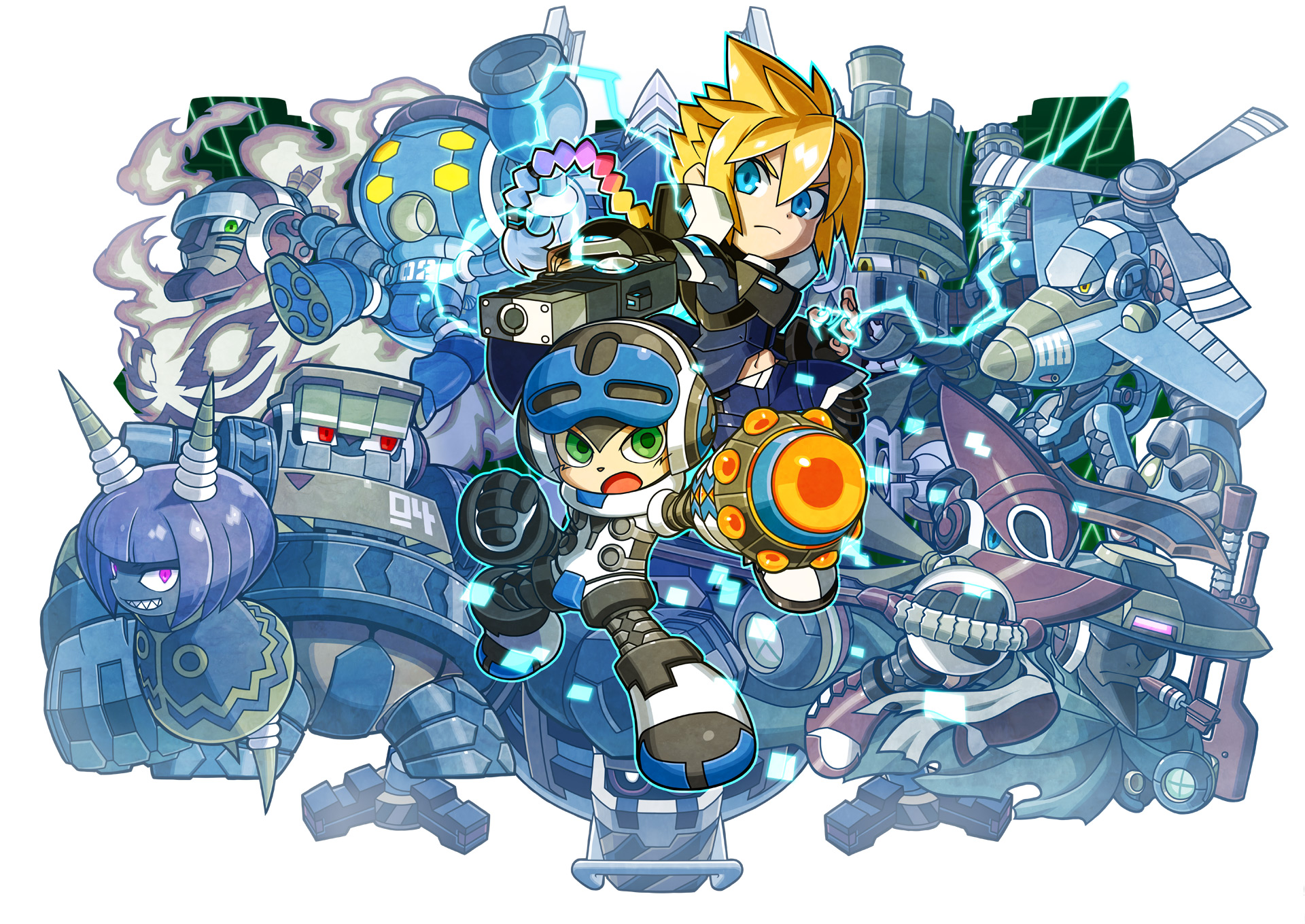 Mighty Gunvolt Burst looks streets ahead of the original