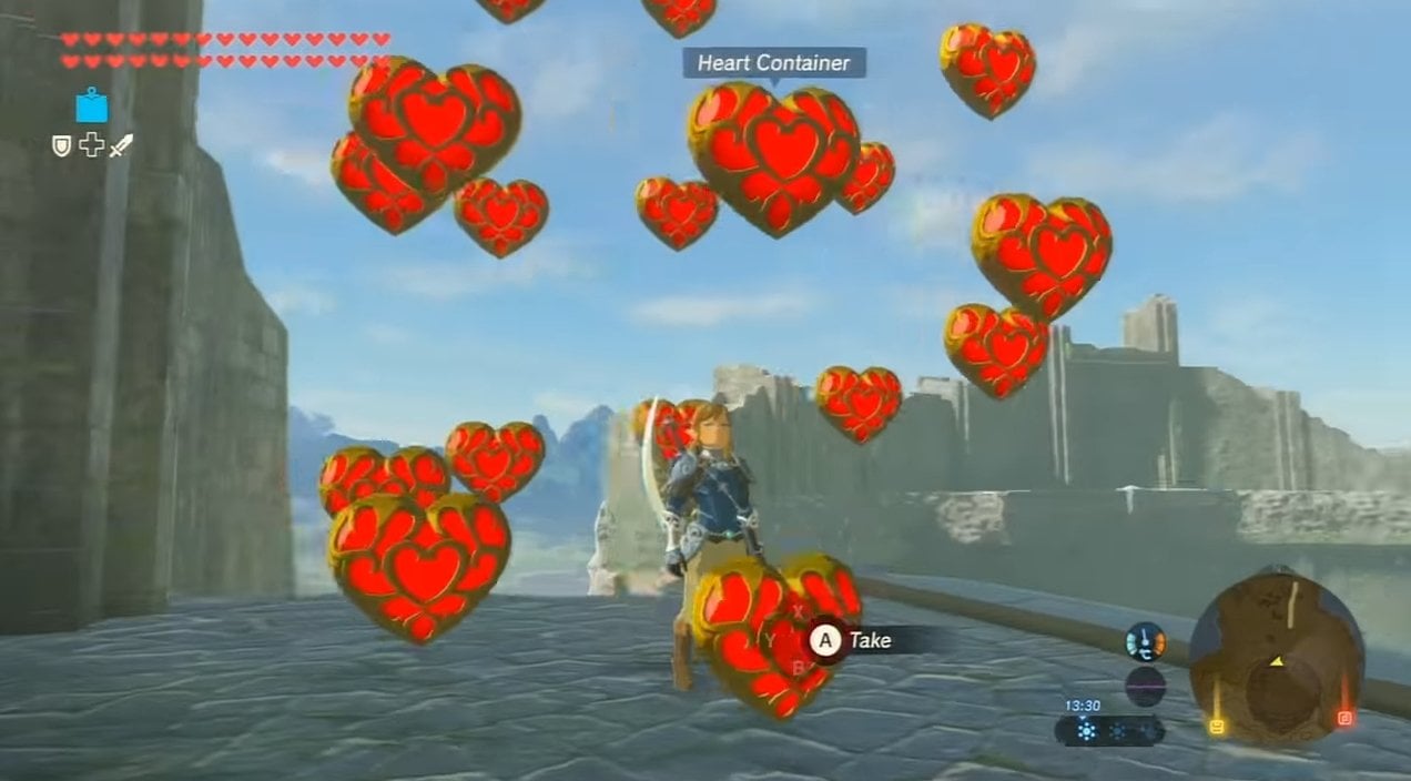 Incredible Zelda: Breath of the Wild cheat lets you spawn anything, anywhere
