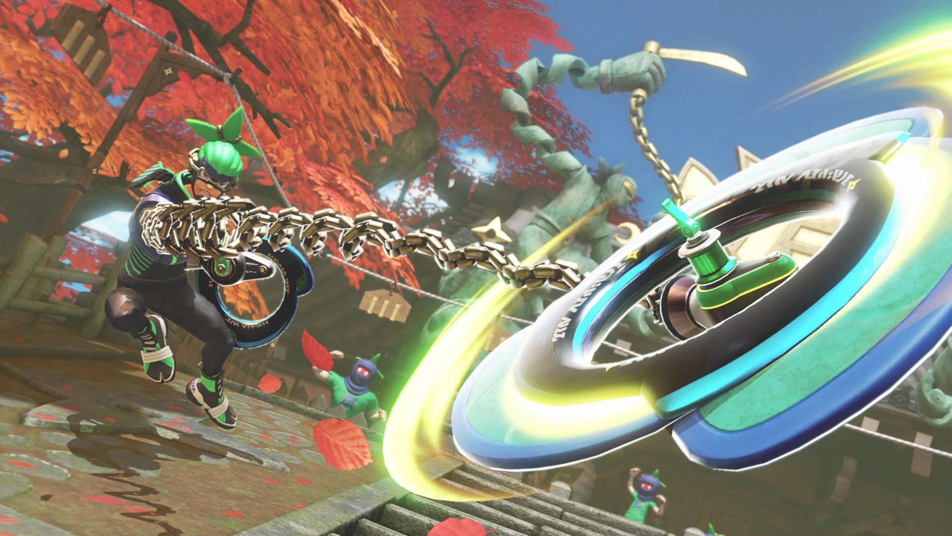 Ninjara was the most-picked fighter in Arms' Testpunch