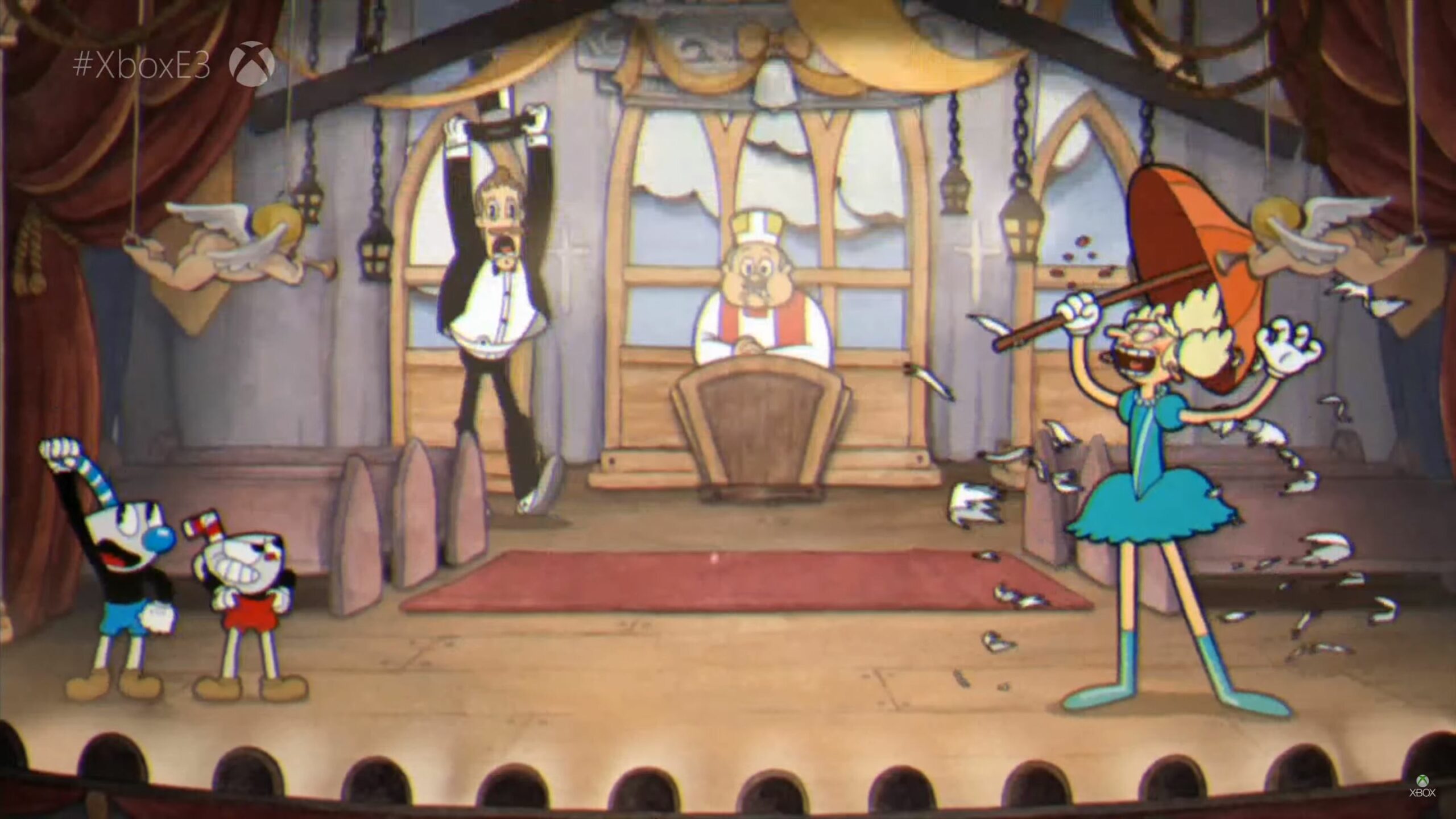 Cuphead was in Xbox's presser again, but it actually has a release date now