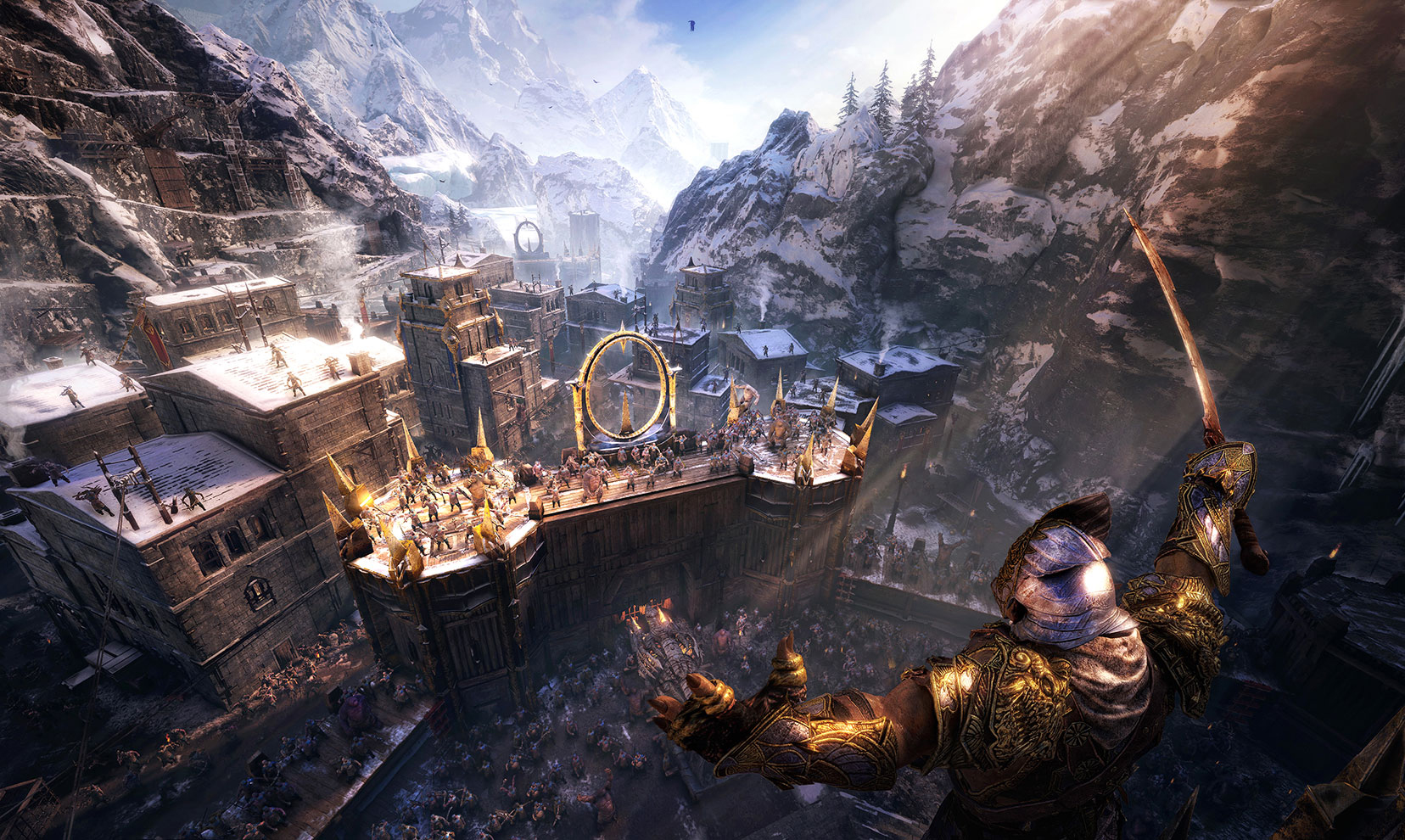 Here's a Shadow of War cinematic because that's what we want to see