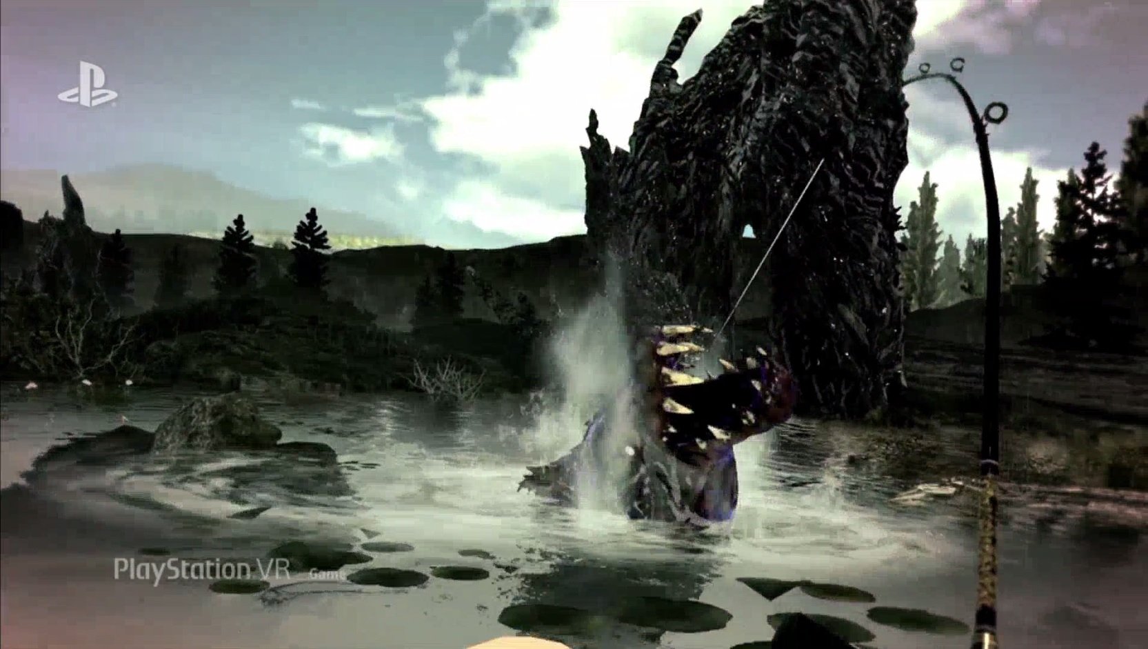 Monster of the Deep is a Final Fantasy XV fishing game for PSVR