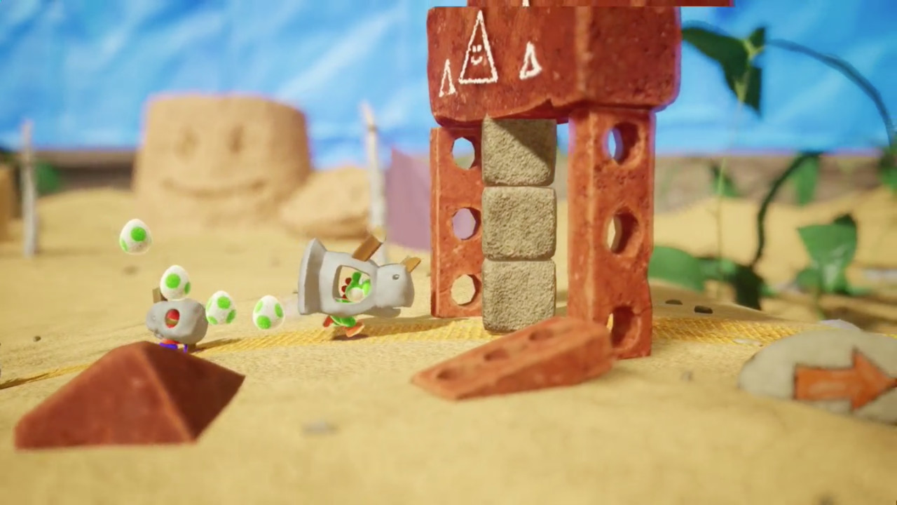 Yoshi is bringing more textile-based platforming to Switch in 2018