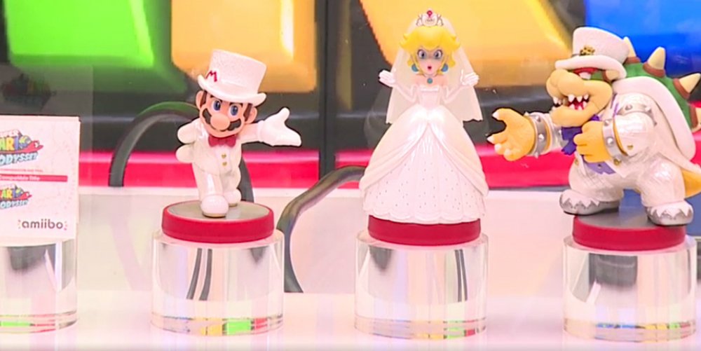 Super Mario Odyssey wedding amiibo confirmed