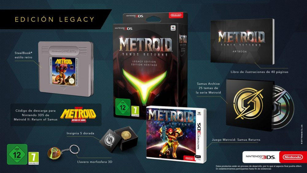 Metroid: Samus Returns has a fancy collector's edition in Europe