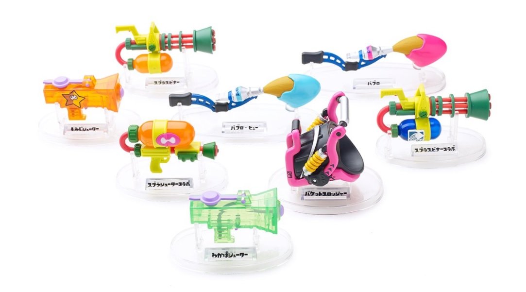 Amazingly cute Splatoon 2 mini toys hit Japan tomorrow
