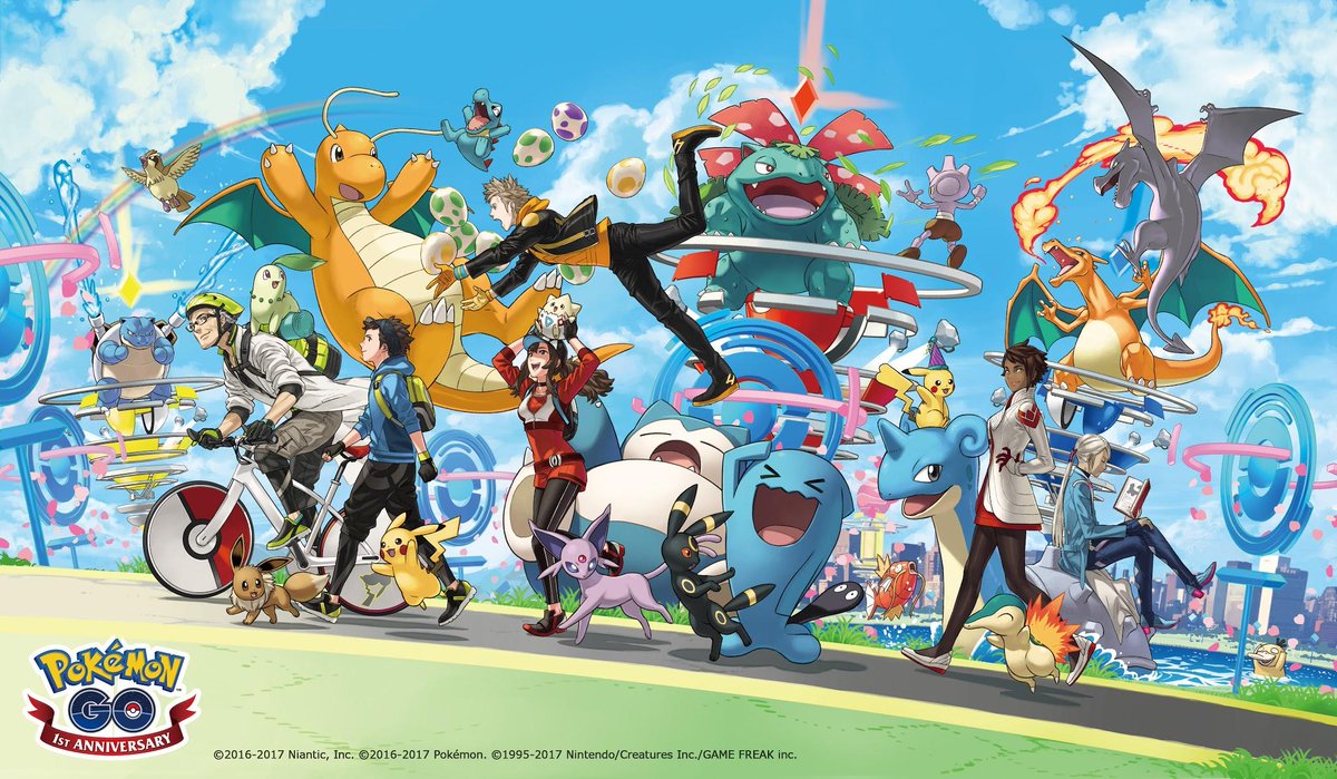 It's the one-year anniversary of Pokemon Go, celebrate with this special Pikachu
