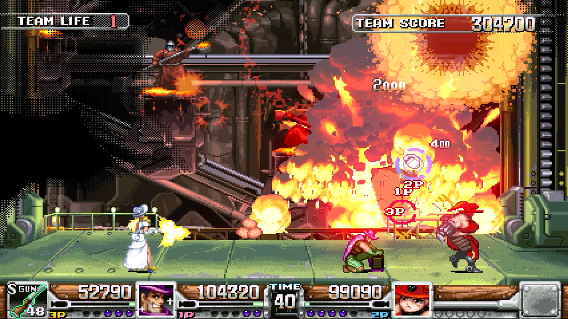 Heck yeah, Wild Guns Reloaded is now on Steam