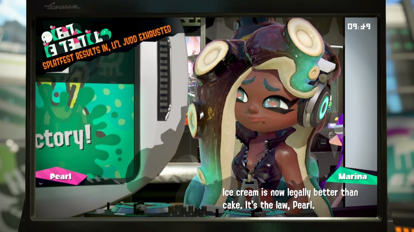 Splatoon 2's first Splatfest crowns ice cream as the best dessert